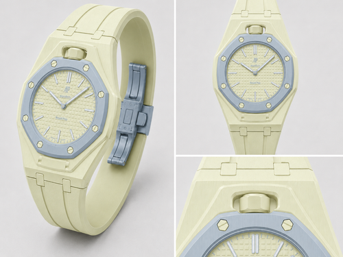 Bracelet BLAUE ACHT — Édition AP × Swatch
