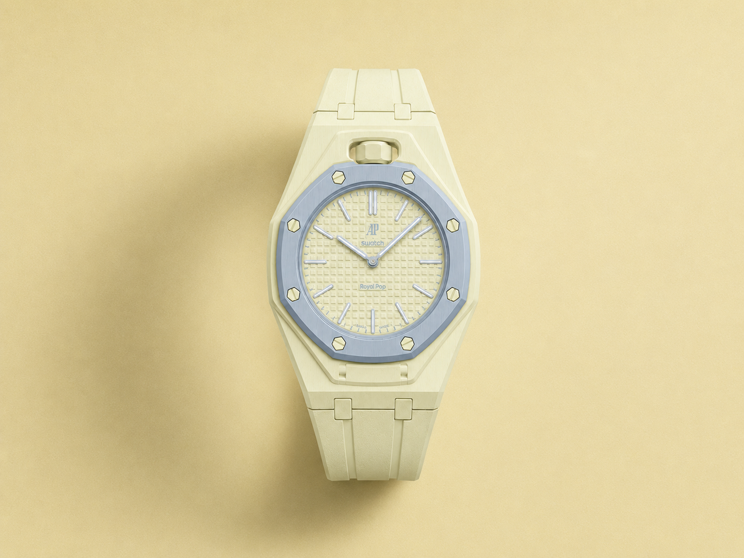 Bracelet BLAUE ACHT — Édition AP × Swatch