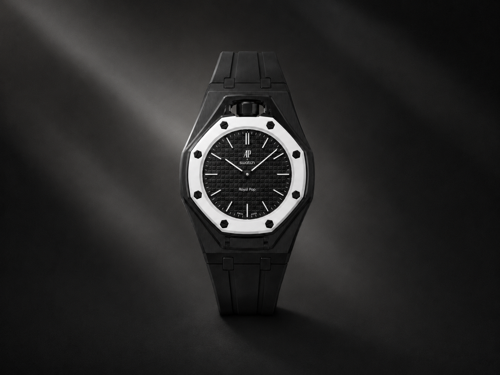Bracelet OCHO NEGRO — Édition AP × Swatch