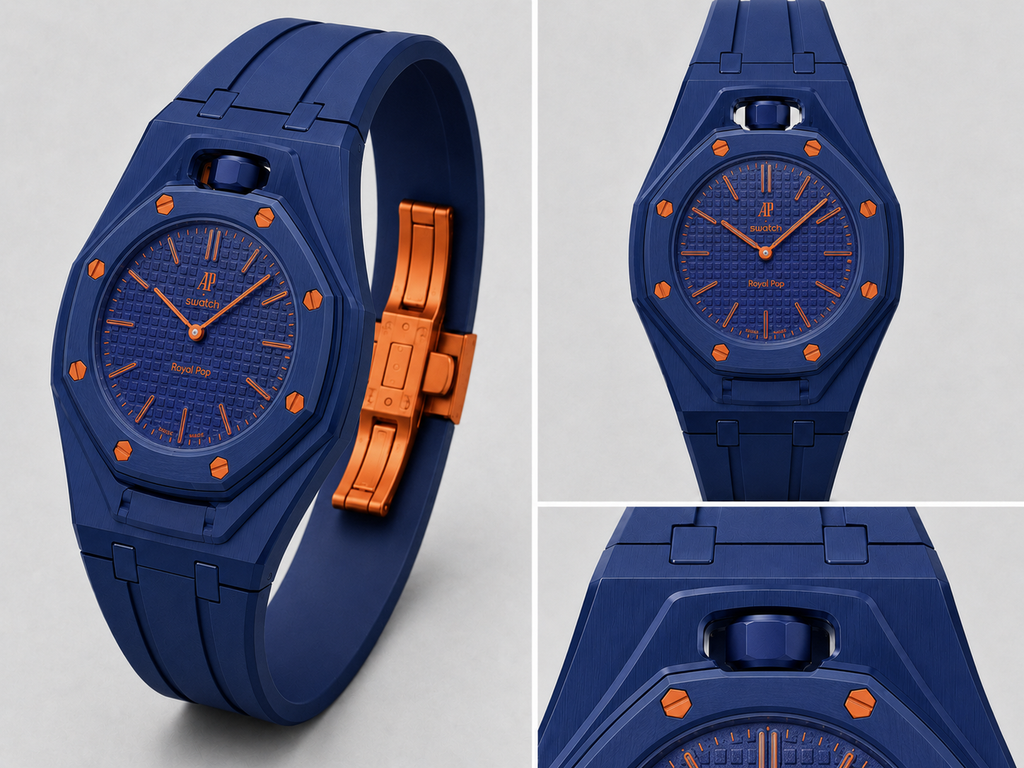 Bracelet ORENJI HACHI — Édition AP × Swatch