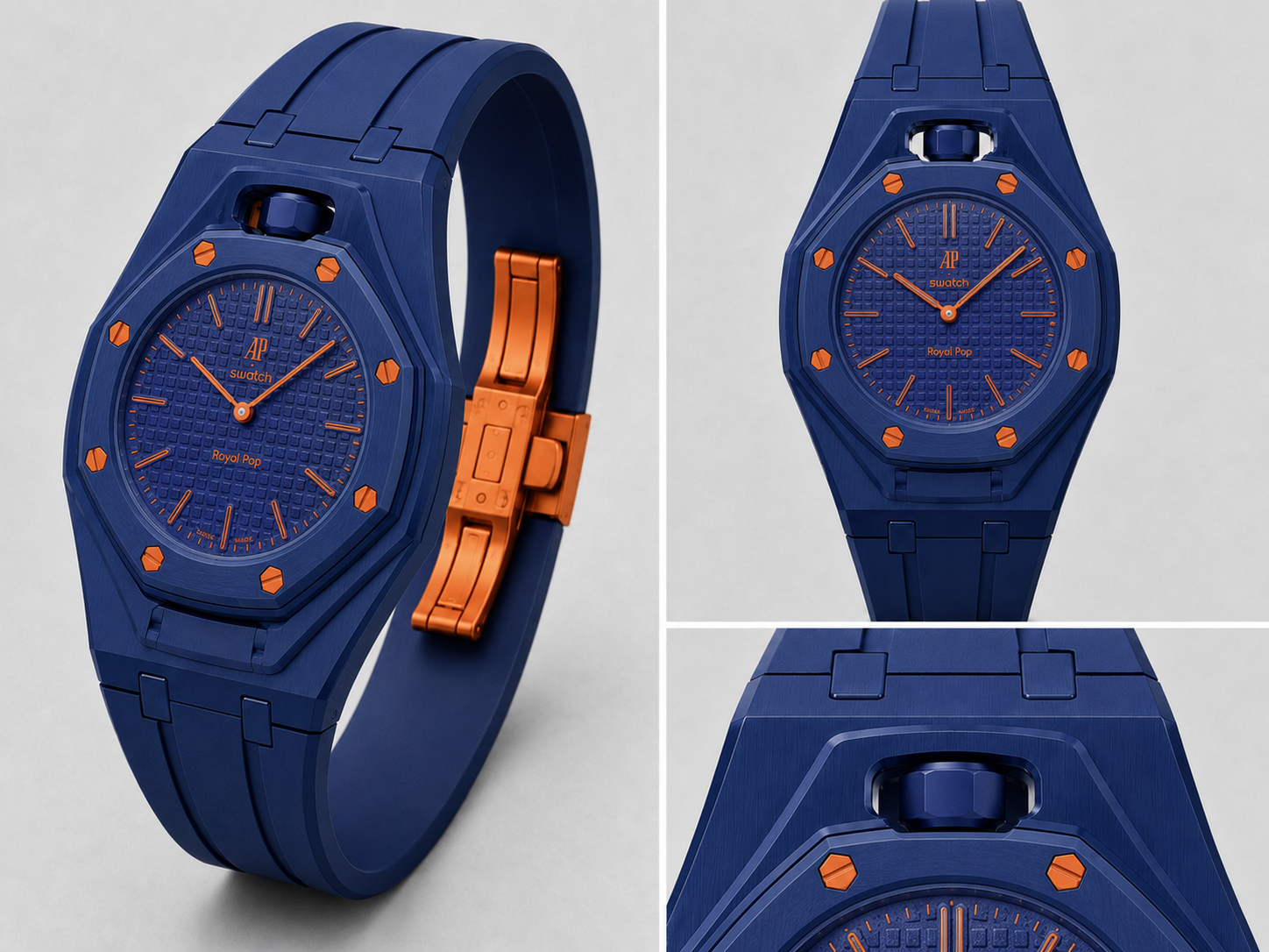 Bracelet ORENJI HACHI — Édition AP × Swatch