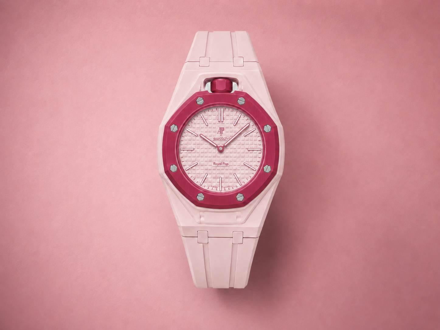 Bracelet OTTO ROSSO — Édition AP × Swatch