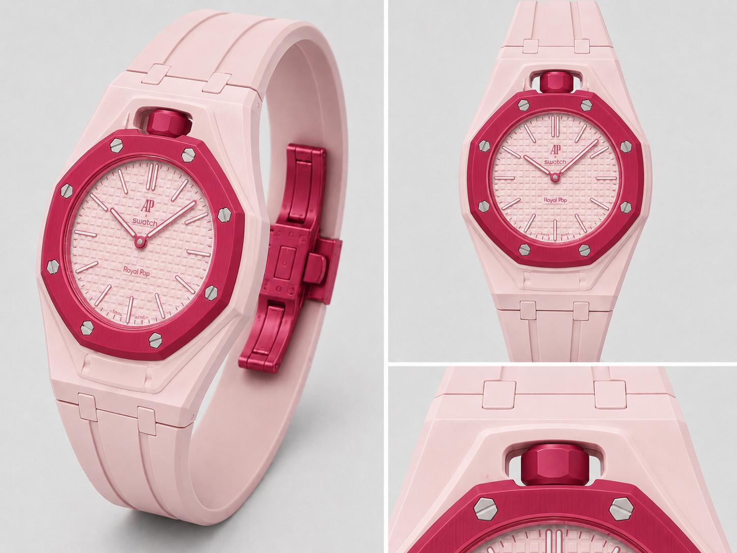 Bracelet OTTO ROSSO — Édition AP × Swatch